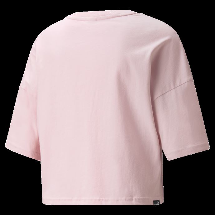 Puma Canada Craie Rose Marque Amour Surdimensionné T-shirt Pour Femmes
