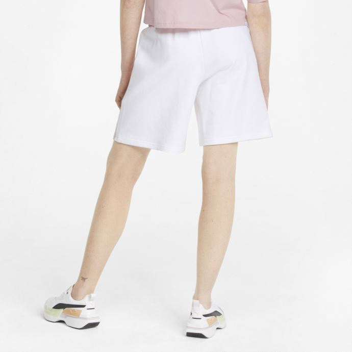 Short Blanc Taille Haute Brand Love Puma Canada