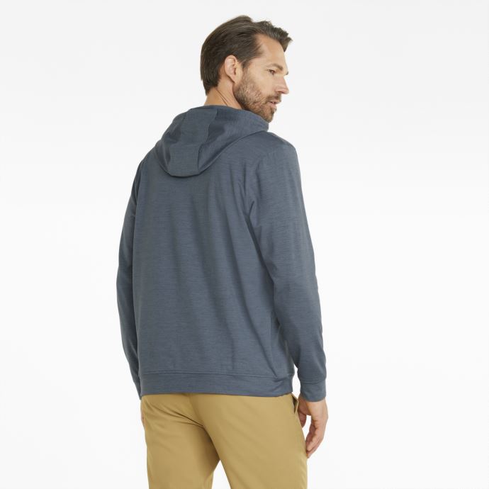 Sweat à Capuche De Golf Cloudspun Progress Pour Homme Puma Canada Evening Sky Heather