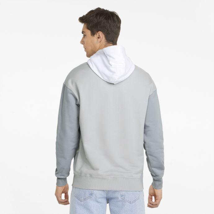 Sweat à Capuche Puma Canada Classics Block Gris Violet Pour Homme
