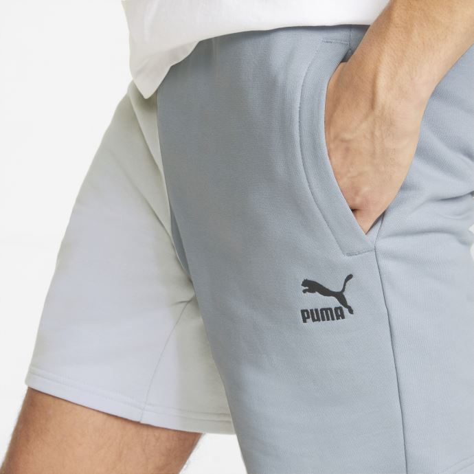 Short Classics Block Homme Gris Violet Puma Canada
