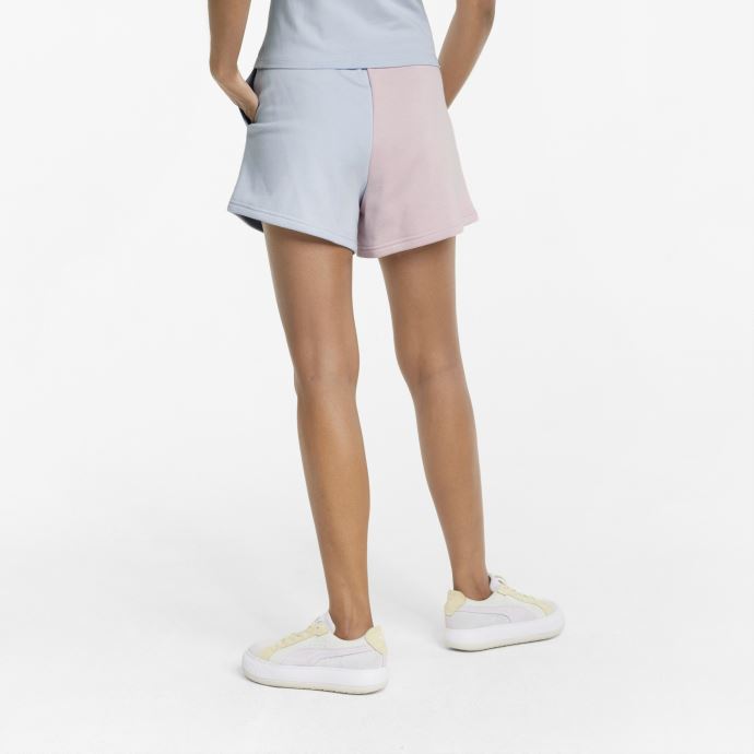 Classics Block High Short Femme Puma Canada Arctic Ice-chalk Rose