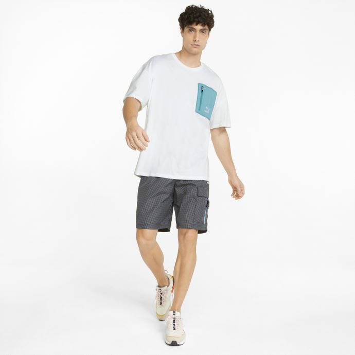 T-shirt Puma Canada Hc Pocket Homme Blanc
