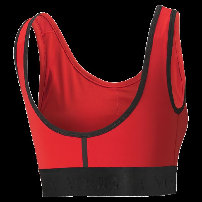Soutien-gorge D'entraînement Puma Canada X Vogue Pour Femmes Rouge Feu