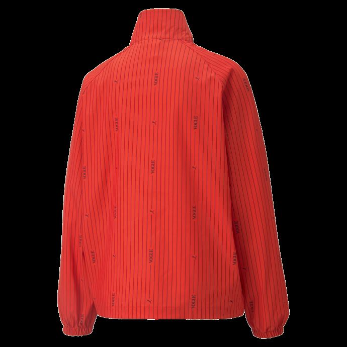 Veste Tissée Rouge Feu Puma Canada X Vogue Pour Femme
