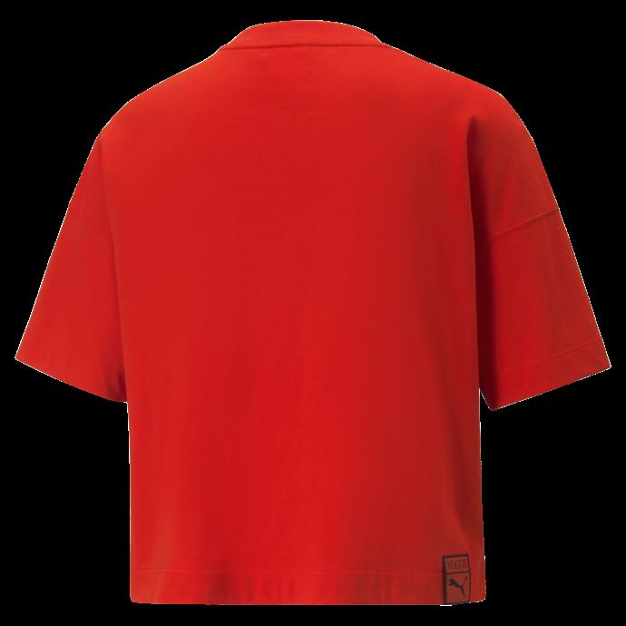 Puma Canada X Vogue T-shirt Graphique Femme Rouge Feu
