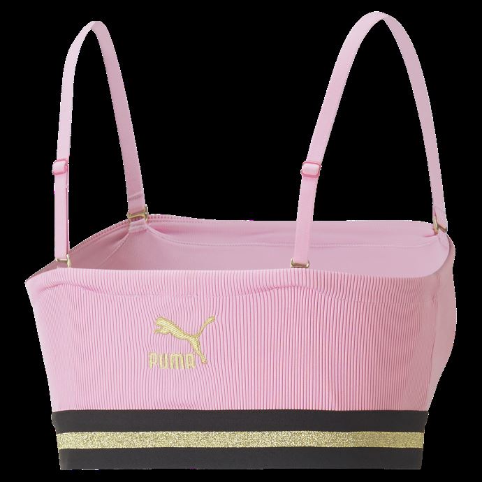 Puma Canada X Baby Phat Bralette Côtelée élégante Bonbon
