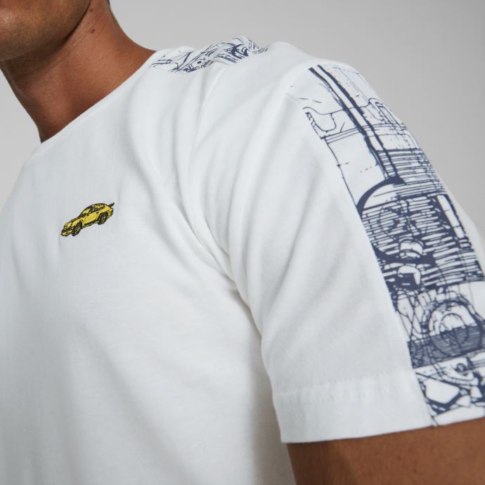 Puma Canada Porsche Legacy T7 Motorsport Tee Hommes Blanc
