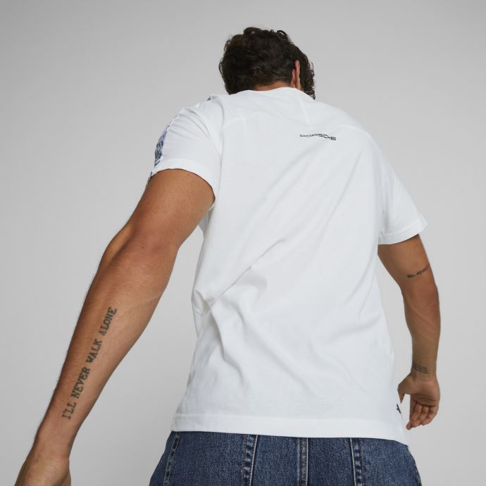 Puma Canada Porsche Legacy T7 Motorsport Tee Hommes Blanc
