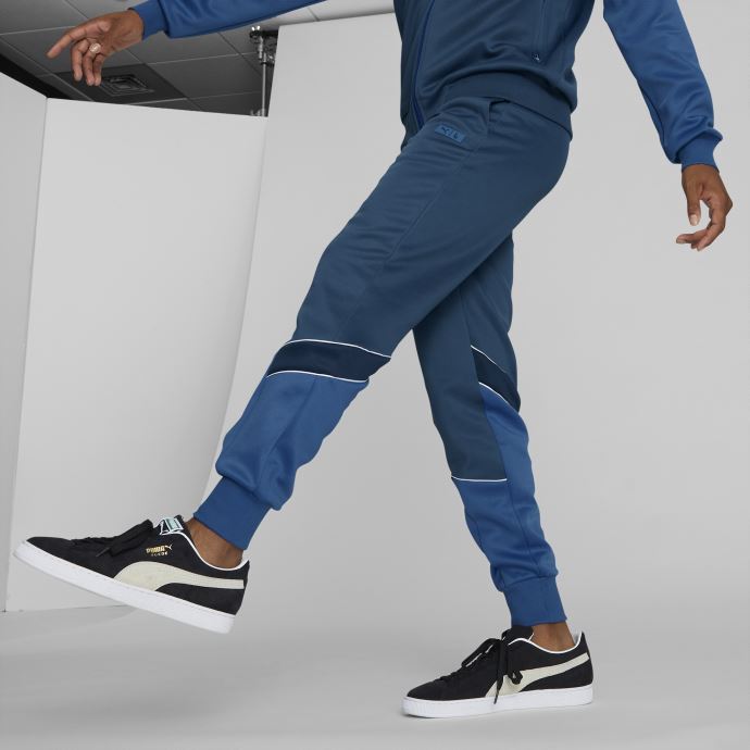 Puma Canada X Lauren London Mcs Pantalon Denim Foncé-robe Bleu