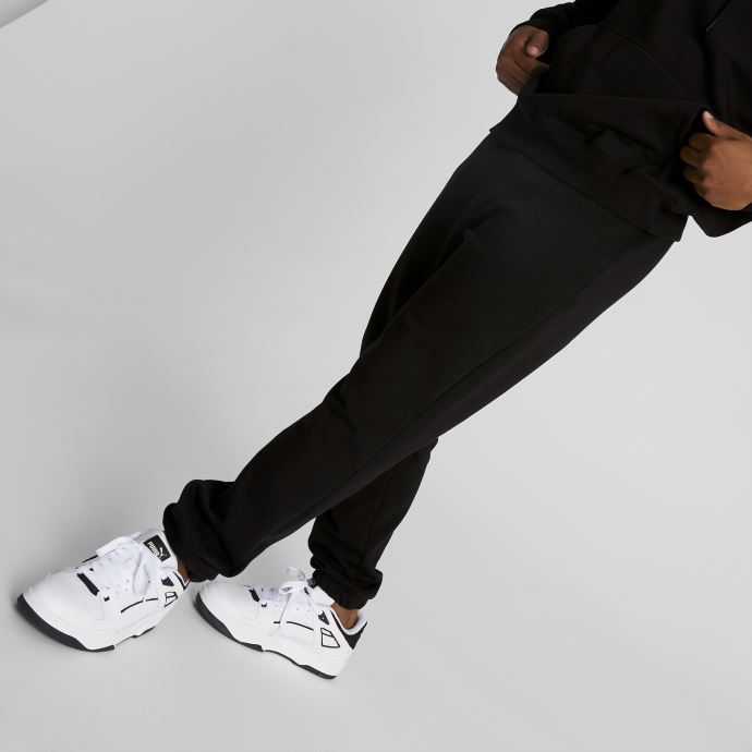 Pantalon De Survêtement Puma Canada X Lauren London Coton Noir
