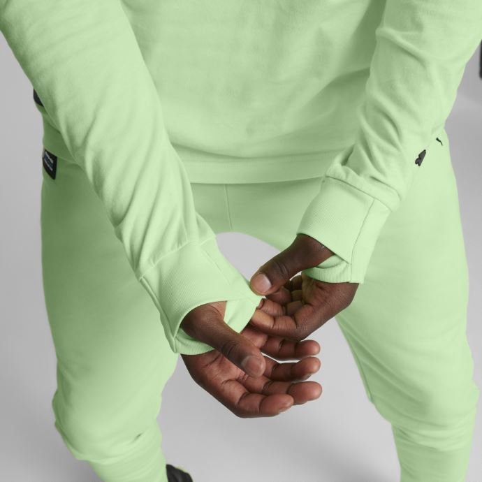 Mercedes-amg Petronas Motorsport F1 T-shirt Graphique à Manches Longues Pour Hommes Puma Canada Vert Paradis