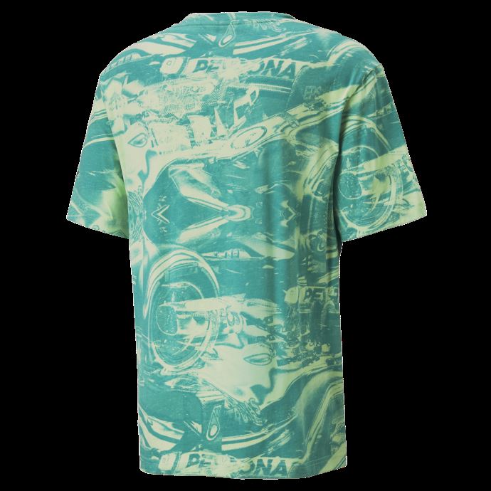 Puma Canada Paradis Vert Mercedes-amg Petronas Motorsport Formula One Statement T-shirt Imprimé Hommes
