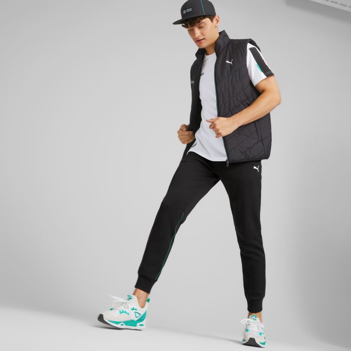 Puma Canada Mercedes-amg Petronas Motorsport Formula One Mt7 Gilet Matelassé Hommes