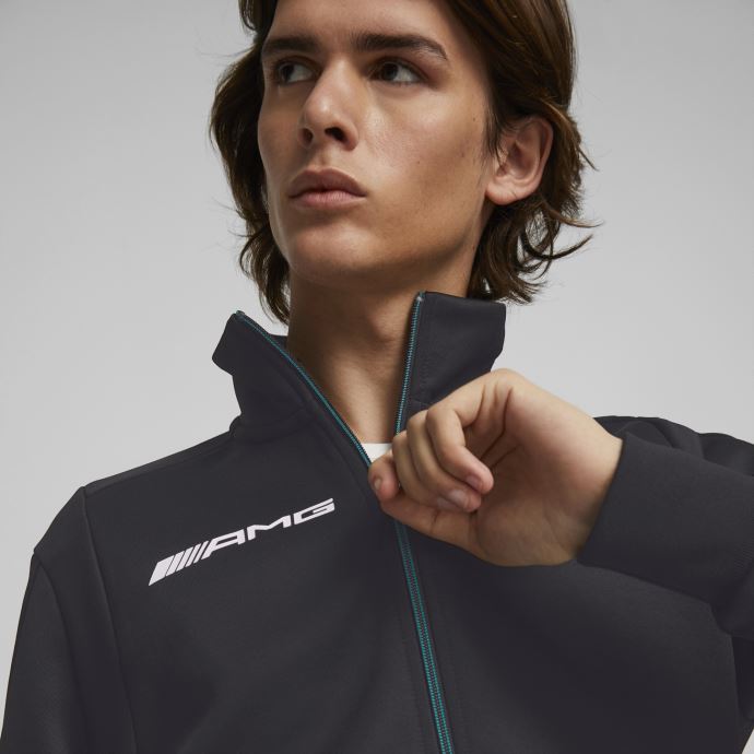 Puma Canada Noir Mercedes-amg Petronas Motorsport Formule Un Mt7 Track Veste Hommes
