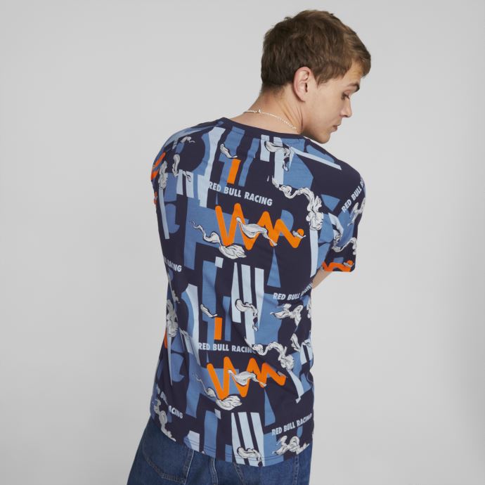 T-shirt Imprimé Red Bull Racing Homme Puma Canada Night Sky
