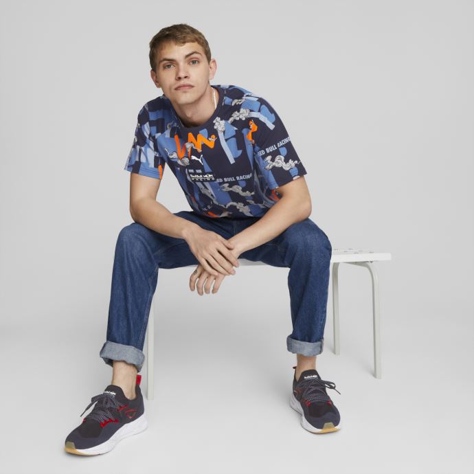 T-shirt Imprimé Red Bull Racing Homme Puma Canada Night Sky
