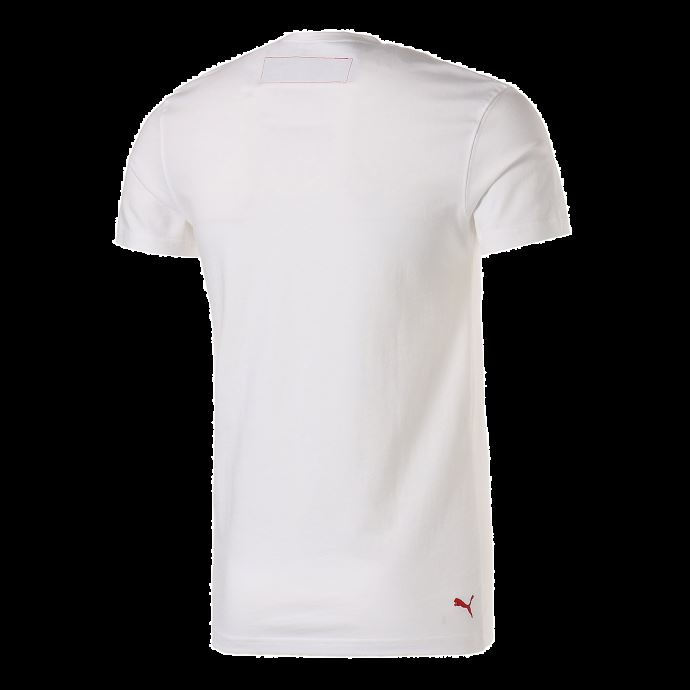 Puma Canada X Tmc Hussle T-shirt Homme Blanc-haut Risque Rouge