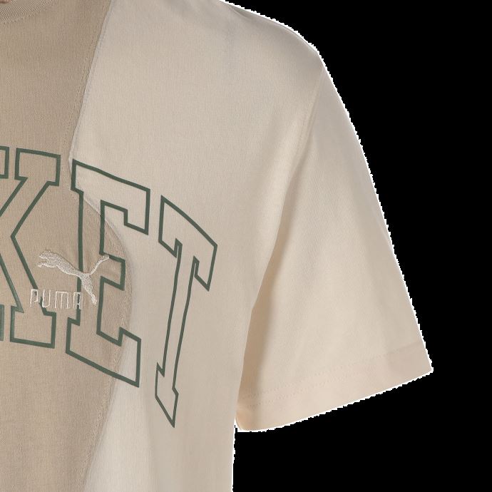 Puma Canada X Market Logo T-shirt Hommes Mastic
