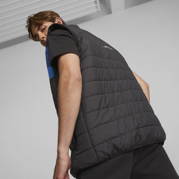 Puma Canada Gilet Matelassé Sds Bmw M Motorsport Noir Homme

