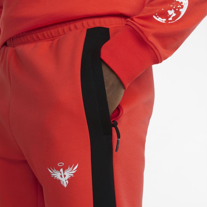 Pantalon De Basketball Melo Dime Pour Homme Red Blast Puma Canada
