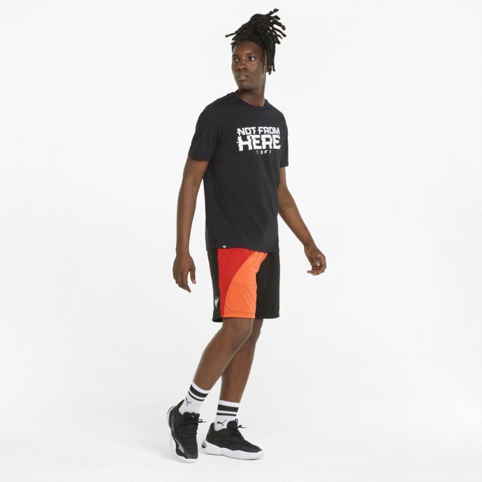 T-shirt De Basketball Pas D'ici Noir Pour Hommes Puma Canada
