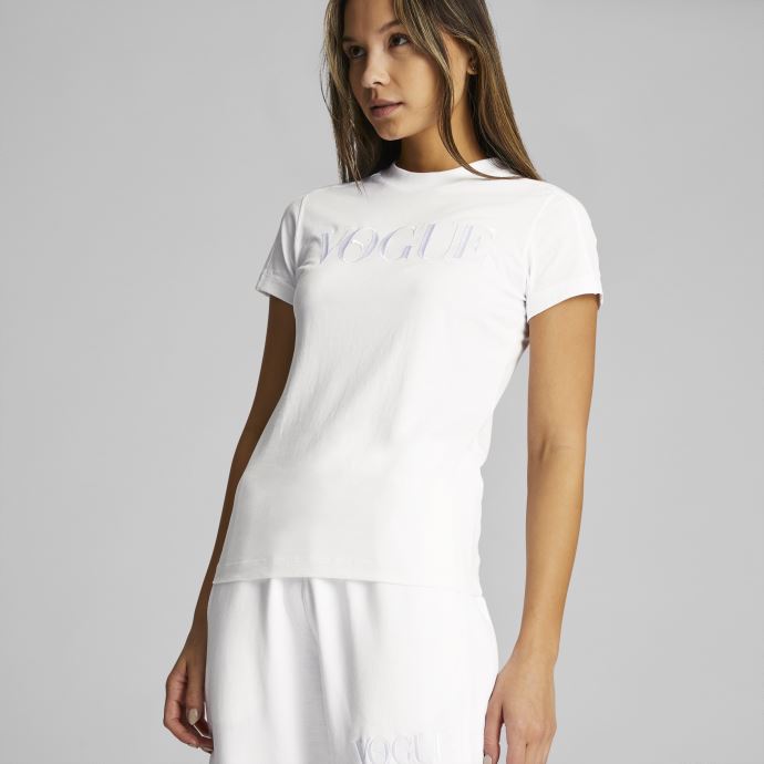 Puma Canada X Vogue T-shirt Regular Femme Blanc