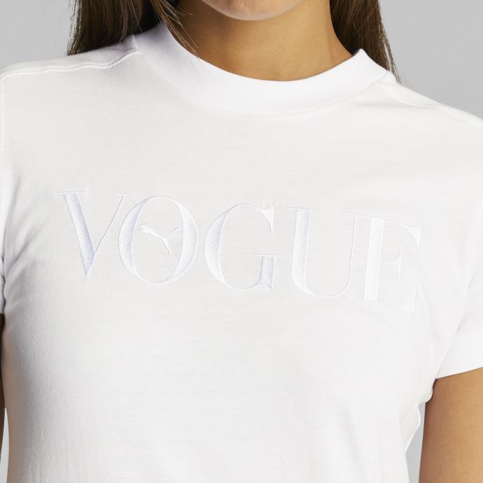Puma Canada X Vogue T-shirt Regular Femme Blanc
