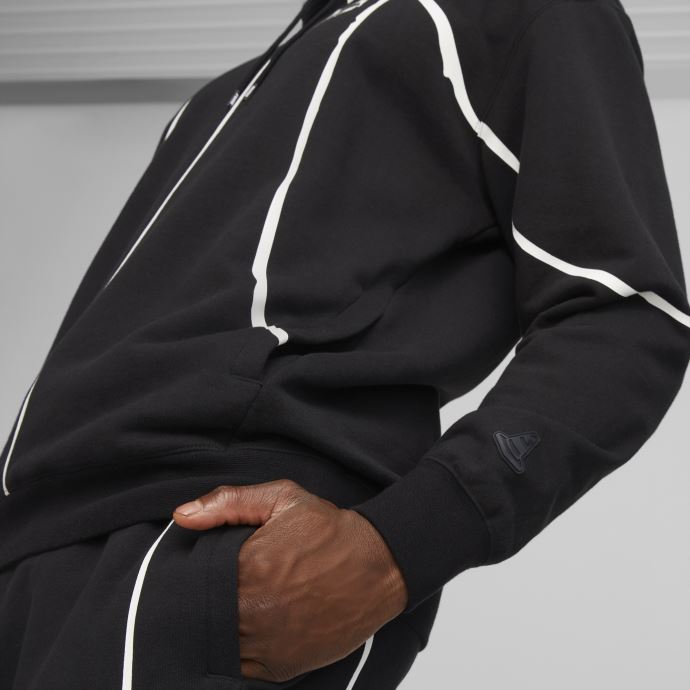 Puma Canada X Joshua Hommes Sweat à Capuche Vides Noir