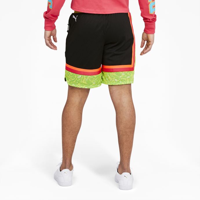 Puma Canada X Rick And Morty Short De Basketball Homme Noir