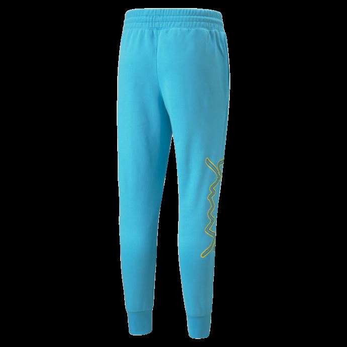 Pantalon De Basketball Puma Canada X Rick And Morty Pour Homme Bleu Scuba