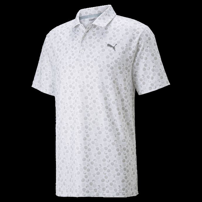 Blanc Brillant-ombre Calme Mattr Beach Trip Polo De Golf Hommes Puma Canada
