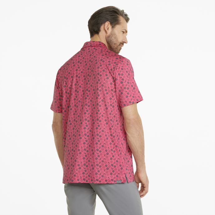 Mattr Beach Trip Polo De Golf Hommes Puma Canada Blazer Calme Ombré-marine