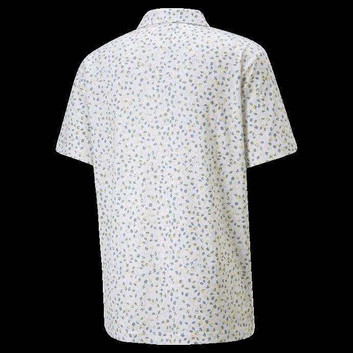 Mattr Fancy Plants Polo De Golf Pour Homme Puma Canada Blanc Brillant-graine De Moutarde
