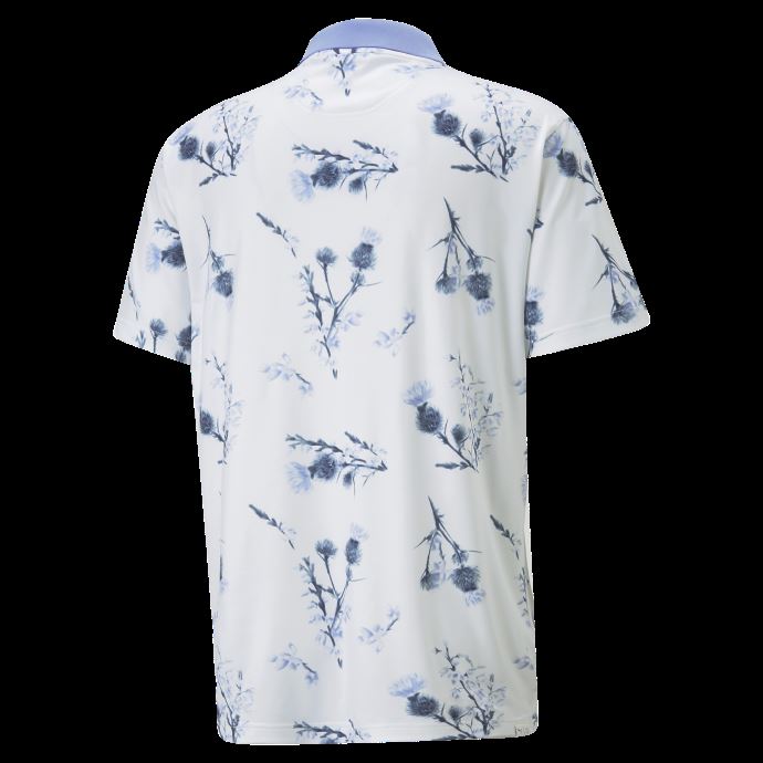 Blanc Brillant-lavande Pop Puma Canada Mattr Lowlands Polo De Golf Hommes
