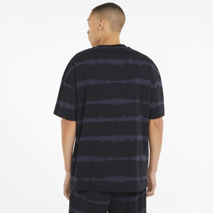 T-shirt Puma Canada Black-parisian Night Classics Tie Dye Pour Homme