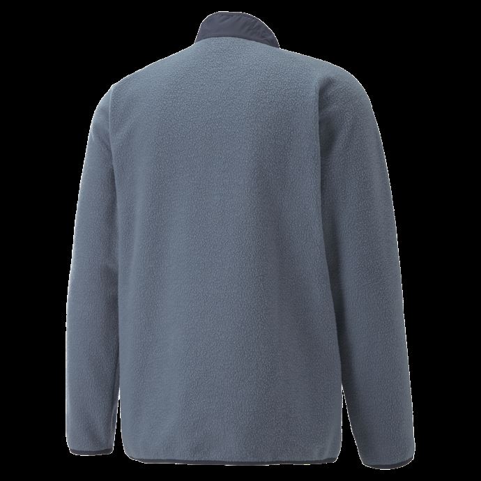 Puma Canada Sherpa Quart-zip Golf Sweat Hommes Soirée Sky-marine Blazer
