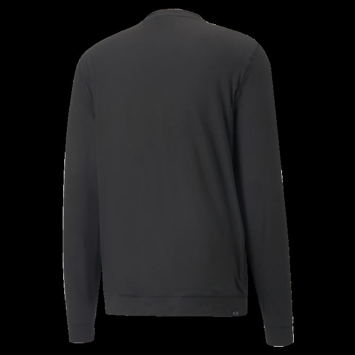 Puma Canada Noir Cloudspun Grylbl Crew Neck Golf Sweat Hommes
