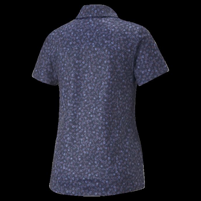 Polo De Golf Bleu Marine-pale Raisin Mattr Fantaisie Plantes Puma Canada
