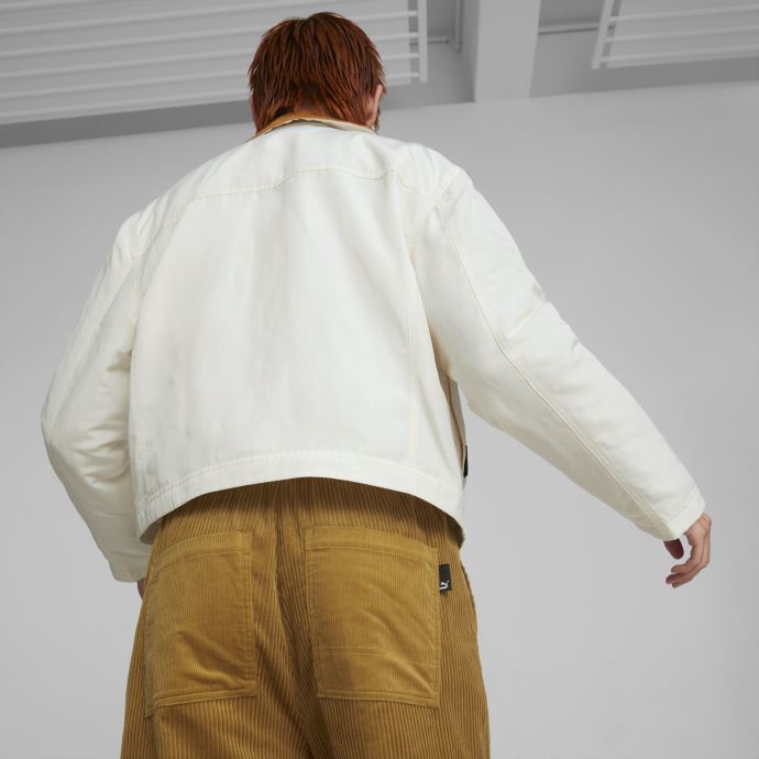 Puma Canada Blouson D'entraîneur Matelassé Centre-ville Pour Femmes Immaculé