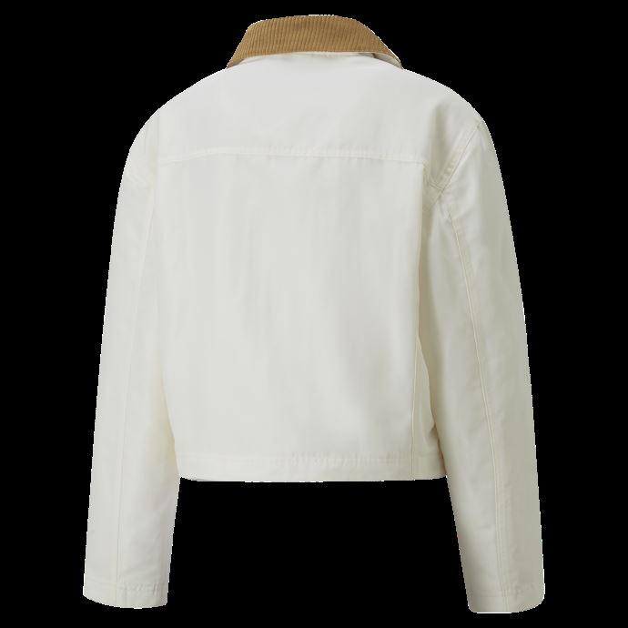 Puma Canada Blouson D'entraîneur Matelassé Centre-ville Pour Femmes Immaculé
