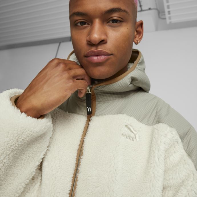 Veste Sherpa Embouteillage Pour Hommes Puma Canada Immaculé
