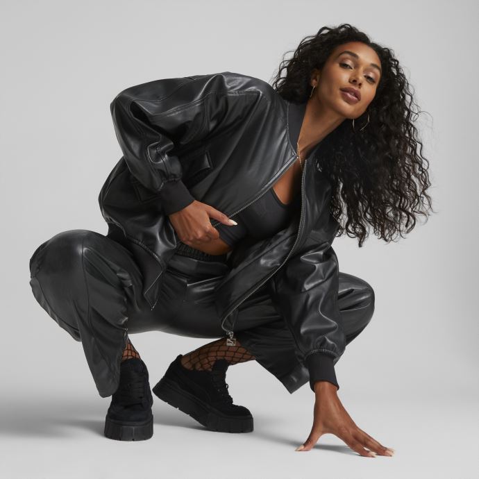 Puma Canada Black-dark Shadow Cat T7 Blouson Synthétique Femme
