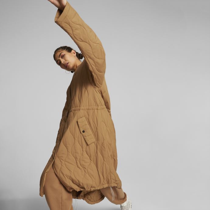 Veste Oversize Puma Canada Infuse Desert Tan Pour Femme