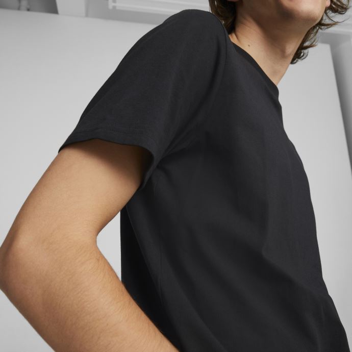 T-shirt Puma Canada Classics Noir Petit Logo Pour Hommes
