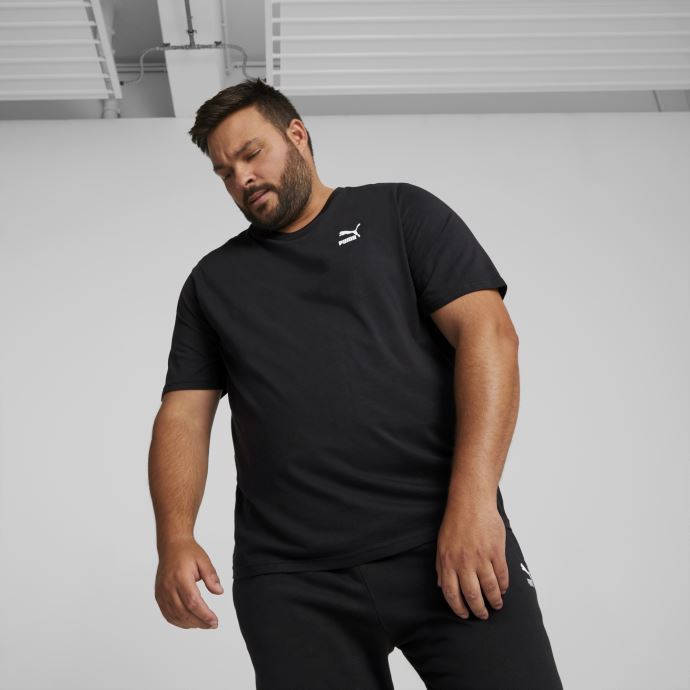 T-shirt Puma Canada Classics Noir Petit Logo Pour Hommes
