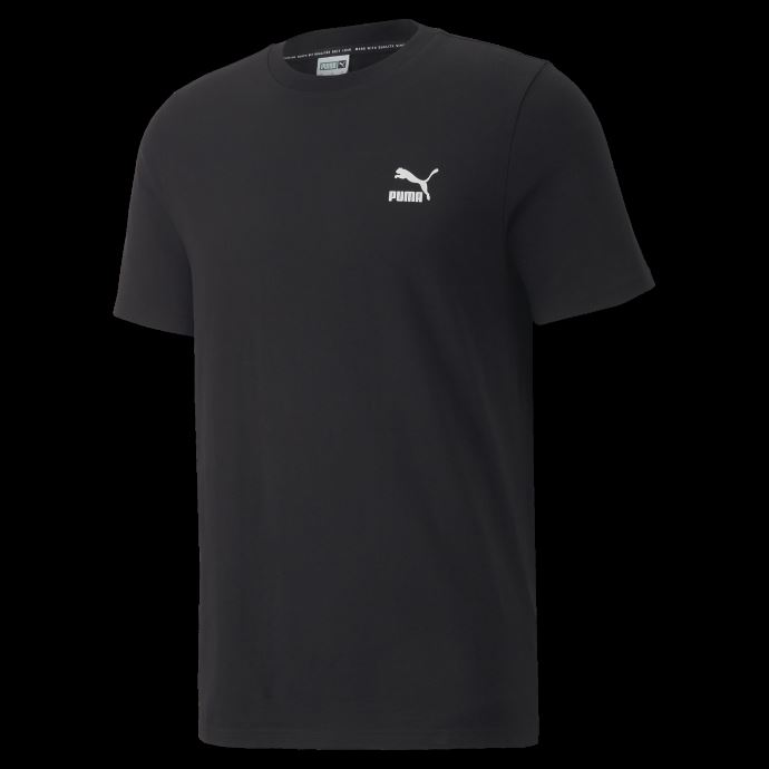 T-shirt Puma Canada Classics Noir Petit Logo Pour Hommes
