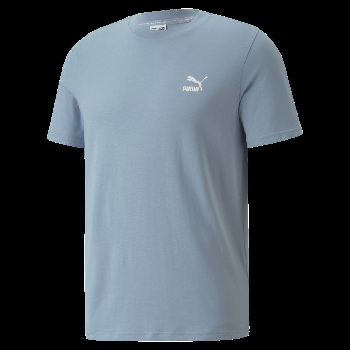 Puma Canada Classics T-shirt à Petit Logo Hommes Bleu Délavé
