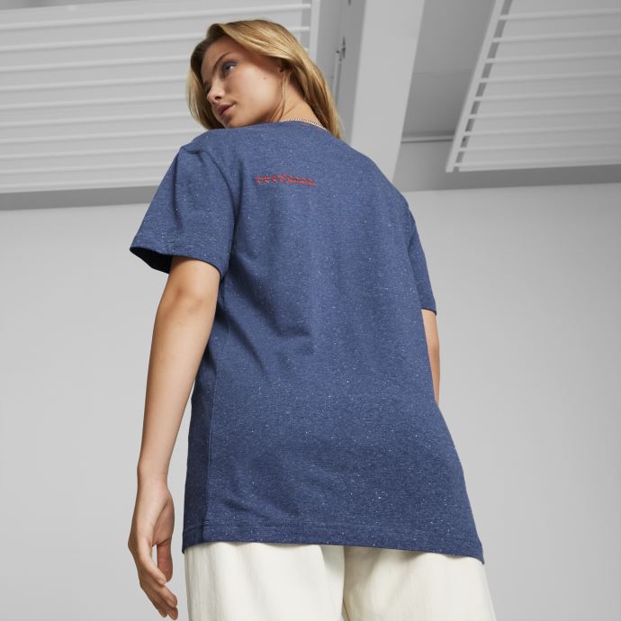 Re:collection T-shirt Décontracté Puma Canada Blazing Blue Heather
