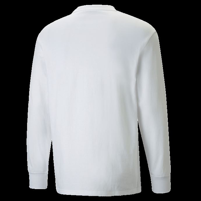 Puma Canada Classics T-shirt Décontracté à Manches Longues Hommes Blanc
